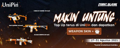 Makin Untung! Top PB Cash #PakeUniPin!